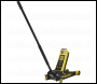 Sealey 4040AY Premier Low Profile Trolley Jack with Rocket Lift 4 Tonne - Yellow