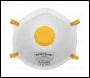 Sealey 9331/10 Worksafe® FFP1 Valved Cup Mask - Pack of 10