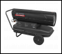 Sealey AB2380 Space Warmer® Kerosene/Diesel Heater with Wheels 240,000Btu/hr