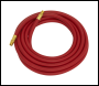 Sealey AHC1038 Air Hose with 1/4 inch BSP Unions 10m x 10mm