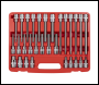 Sealey AK2196 Hex Socket Bit Set 30pc 1/2 inch Sq Drive