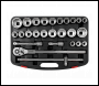 Sealey AK2584 Premier Metric/Imperial Socket Set 3/4 inch Sq Drive 12-point 26pc