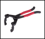 Sealey AK6417 Premier Adjustable Swivel Jaw Filter Pliers 57-120mm