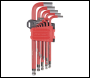 Sealey AK71640 Premier Long Ball-End Hex Key Set 11pc