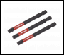 Sealey AK8271 Premier TRX-Star* Impact Power Tool Bits T40 x 75mm 3pc