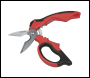 Sealey AK8527 Heavy-Duty Electrician's Angled Shears 200mm 3-In-1