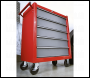 Sealey AP22505BB American PRO® Rollcab 5 Drawer - Red/Grey