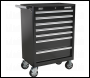 Sealey APCOMBOBBTK58 Superline PRO® Topchest & Rollcab Combination 15 Drawer with 148pc Tool Kit - Black