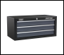 Sealey AP35TBCOMBO Tool Chest Combination 16 Drawer with Ball-Bearing Slides - Black/Grey & 398pc Tool Kit