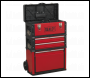 Sealey AP548 Mobile Steel/Composite Toolbox with 3 Compartments