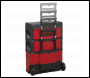 Sealey AP548 Mobile Steel/Composite Toolbox with 3 Compartments