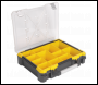 Sealey APAS12R Parts Storage Case with 12 Removable Compartments 490mm