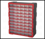 Sealey APDC60R Cabinet Box 60 Drawer - Red/Black