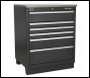 Sealey APMSCOMBO1W Premier 2.5m Storage System - Oak Worktop