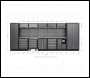 Sealey APMSSTACK01W Superline PRO® Storage System with Wood Worktop 4.9m