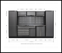 Sealey APMSSTACK13SS Superline PRO® Storage System with Stainless Steel Worktop 3.24m