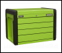 Sealey APPD4G Superline PRO® Push-to-Open Topchest 4 Drawer - Green