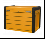 Sealey APPD4O Superline PRO® Push-to-Open Topchest 4-Drawer - Orange