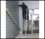 Sealey ATL11 Telescopic Ladder 11-Tread Aluminium - BS EN 131