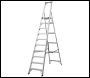 Sealey AXL10 Industrial Step Ladder 10-Tread Aluminium - BS EN 131