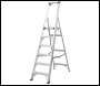 Sealey AXL6 Industrial Step Ladder 6-Tread Aluminium - BS EN 131