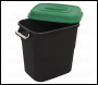 Sealey BM75G Refuse/Storage Bin 75L - Green