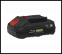 Sealey CP20VOSKIT SV20 Series 125mm Cordless Orbital Palm Sander 20V - 2 Batteries