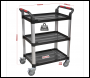 Sealey CX309 Composite Workshop Trolley 3-Level/3 Wall