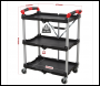 Sealey CX314 Folding Workshop Trolley 3-Level