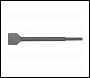 Sealey D2WC Wide Cranked Chisel 40 x 250mm - SDS Plus