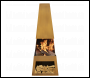 Sealey DG108 Dellonda Outdoor Chiminea Fireplace Heater Firewood Storage - Corten Steel