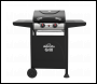 Sealey DG13 Dellonda 2 Burner Gas BBQ Grill with Piezo Ignition & Thermometer