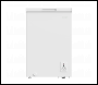 Sealey DH116 Baridi Freestanding Chest Freezer 99L Capacity - White