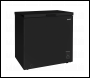 Sealey DH152 Baridi Freestanding Chest Freezer 142L Capacity - Black