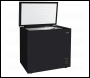 Sealey DH152 Baridi Freestanding Chest Freezer 142L Capacity - Black