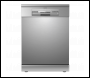 Sealey DH167 Baridi Regular Sized Freestanding Dishwasher 60cm Wide 14 Place Settings - Silver