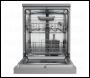 Sealey DH167 Baridi Regular Sized Freestanding Dishwasher 60cm Wide 14 Place Settings - Silver