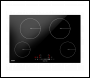 Sealey DH179 Baridi Integrated Induction Hob with 4 Cooking Zones 77cm 7200W Output