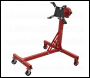 Sealey ES480D Folding 360º Rotating Engine Stand with Geared Handle Drive 450kg Capacity