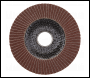 Sealey FD125120E 125mm Aluminium Oxide Flap Disc 120Grit 22mm Bore