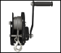 Sealey GWC1200B Geared Hand Winch with Brake & Cable 540kg Capacity