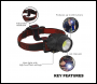 Sealey HT101 Head Torch 3W COB LED