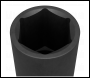 Sealey IS1227D Premier Deep Impact Socket 1/2 inch Sq Drive 27mm