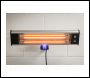 Sealey IWMH1809R High Efficiency Carbon Fibre Wall Mounting Infrared Heater 1800W/230V