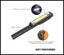 Sealey LED125 Penlight 3W COB LED