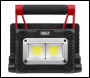 Sealey LEDFL15WS Rechargeable Solar Powered Portable Floodlight 15W COB LED