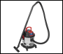 Sealey PC195SD 20L Vacuum Cleaner Wet & Dry Stainless Steel Drum 1200W/230V