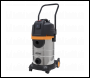 Sealey PC300BL Vacuum Cleaner Cyclone Wet & Dry Double Stage 30L 1200W/230V