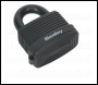 Sealey PL302CW Steel Body Weatherproof Combination Padlock 48mm