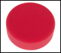 Sealey PTC/CH/M14-R 150 x 50mm Buffing & Polishing Foam Head M14 x 2mm - Red/Ultra-Soft